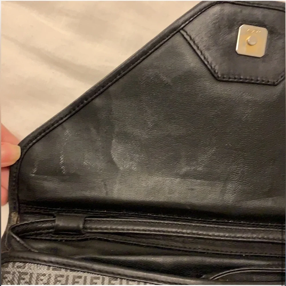 Fendi Black vintage Clutch and Crossbody Bag - Picture 10 of 13